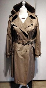 Lauren Ralph Lauren Trenchcoat L (42/44) Beige Kaputze Mantel Maße siehe Fotos - Bild 1 von 14