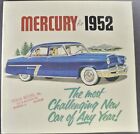 1952 Mercury Large 24Pg Brochure Monterey, Wagon Convertible Excellent Original