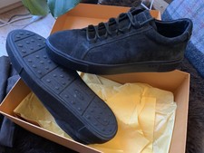 Tods All Cassetta Trainers Dark Grey UK9 