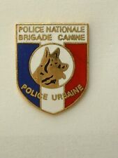 PIN'S CHIEN BERGER ALLEMAND - POLICE NATIONALE - BRIGADE CANINE- EMAIL