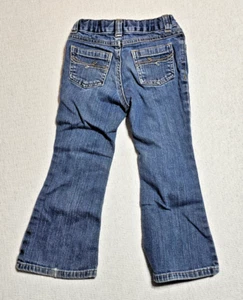Old Navy Flare Evase Jeans Blue Kids Size 4T 4A - Picture 1 of 4