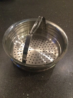 AMC Softiera Siebeinsatz Dampftopf Durchmesser 19,5 cm plus Schüssel 27,5 cm - Bild 1 von 4