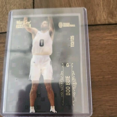 2022-23 Wild Card Matte Draft - Boo Buie Touch Basketball #MB-8  /125 (RC)Knicks - Image 1 of 2
