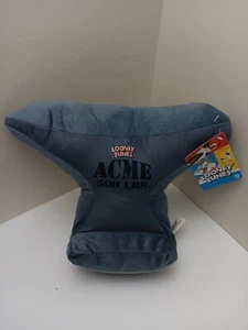 Very Rare Size Large 11" Looney Tunes ACME Anvil Drop 500 LBS Plush Road Runner - Picture 1 of 4