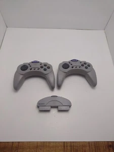 2 Wireless Playstation Controller Ps1 DOCS Gamer Untested Read Description  - Picture 1 of 7