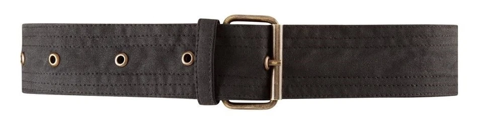 BLACK ANTIQUE REPLACEMENT WAX COTTON BELT - Image 1 of 1