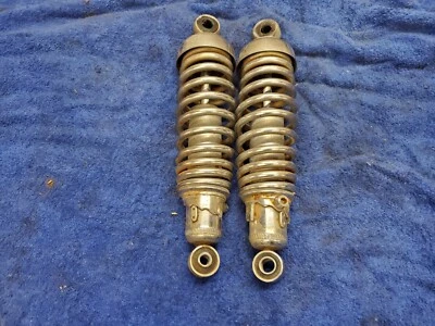1986 Yamaha Virago XV 700 XV700 Rear Shocks - Image 1 of 4