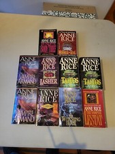 Ann Rice Paperpack Book Lot Of 10 Taltos Lestat Armand