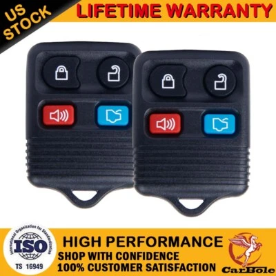 2 For 2004 2005 2006 2007 2008 2009 Ford Expedition Explorer Car Remote Key Fob - Image 1 of 4