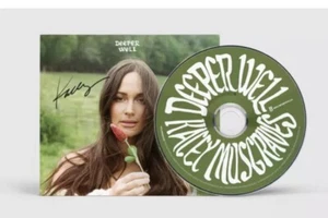 Kacey Musgraves Deeper Well CD + Autograph ALBUM ART CARD Signed - Picture 1 of 2