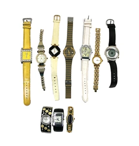 10 Pc. Watch Lot Women's Vintage-Newer Unemployed SFA Azur Amparo Cenere Finesse - Picture 1 of 23