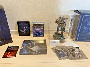 PS5 ELDEN RING NIGHTREIGN Collector's Edition Statue Art/Steel book Card Japan - Picture 1 of 23