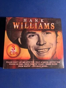Hank Williams (3-CD set) 30 Tracks….…...BRAND NEW & SEALED! - Picture 1 of 2