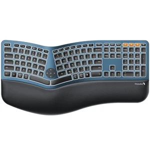 Backlit Bluetooth Ergonomic Keyboard, EK01 Plus Full Size Wireless Split Keyb... - Picture 1 of 7