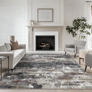 Area Rugs 8x10 for Living Room Bedroom, Modern Abstract Machine Washable Soft... - Picture 1 of 8