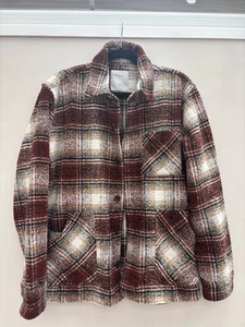Herren PERCIVAL Braun Ecru Decke Overshirt Hemd Jacke Größe M UVP 149£ - Bild 1 von 5