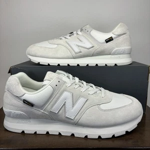 New Balance 574 weiß grau Wildleder Cordura ML574D12 Herren Größe 16 neu - Bild 1 von 7