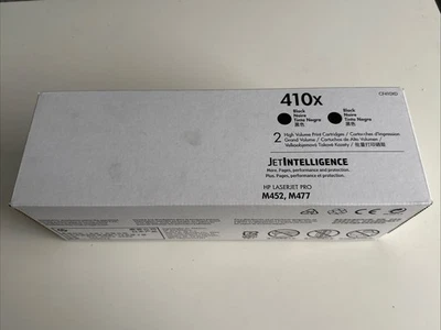 HP LaserJet 410X CF410XD Black High Yield Toner Cartridge Brand NEW Factory Seal - Image 1 of 4