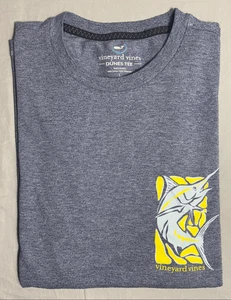 vineyard vines Marlin T-Shirt Blau Größe L Baumwollmischung - Bild 1 von 5