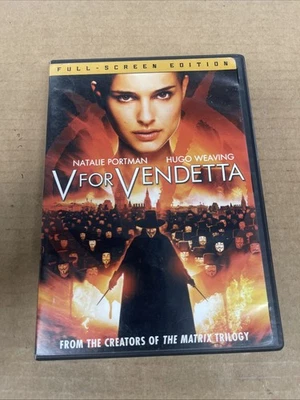 V For Vendetta (DVD FS) Natalie Portman (K54) - Image 1 of 4