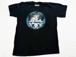 Vintage Star Wars YOUTH L T-Shirt Graphic Lucasfilm - Picture 1 of 7
