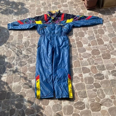 Traje de esquí vintage Fila Italia Team retro multicolor (talla EE. UU.: XL) Foto 1 de 4