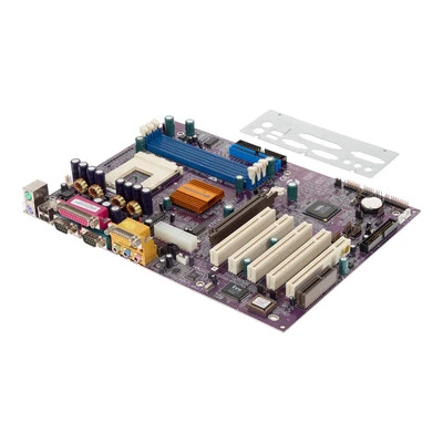 Motherboard ATX ECS K7vta3 Rev:2.0 Socket 462 (A) DDR AGP PCI Cnr - Image 1 of 3