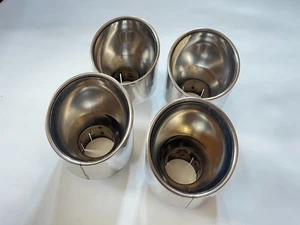Nissan Genuine R35 GT-R GTR Titanium Exhaust Tips 4 Pieces OEM - Picture 1 of 14