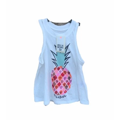 Billabong pineapple tank top size girls xxs (4-5) - Image 1 of 4