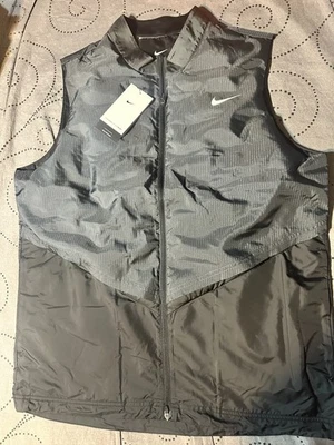 NIKE GOLF THERMA FIT ADV BLACK REPEL VEST SIZE 2XL MEN NWT $200.00 - Image 1 of 4