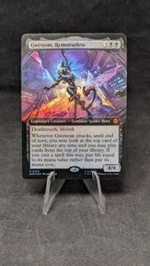 Gwenom, Remorseless (Extended Art) FOIL - MTG Magic Spiderman - Crimpato - Foto 1 di 3