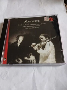 DR L SUBRAMANIAM & USTAD ALLARAKHA MATCHLESS CD 1999 ALBUM DIGITAL RECORDING - Picture 1 of 2