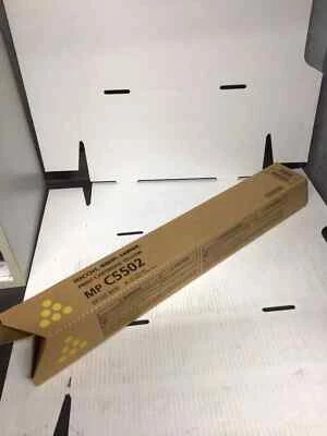 Cartucho de impresión genuino RICOH Savin Lanier amarillo 841752 MP C5502 nuevo/ Foto 1 de 3