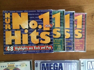 Nur No. 1 Hits - Various 3 CDs 90er  (0798485510) 48 Nr. 1 Hits aus Rock und Pop - Bild 1 von 4