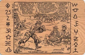 Lustiger Vintage Western Rancher Humor Comic Cartoon New Mexico fast neuwertig Postkarte - Bild 1 von 2