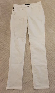 Women's Rock & Republic Berlin Jeans White Stretch Skinny Jeans Size 8M - Picture 1 of 13