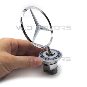 Capucha con logotipo de coche emblemas 3D para MERCEDES-BENZ W202 W210 W221 W220 W208 C E S Series - Imagen 1 de 12