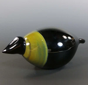 LOVELY OIVA TOIKKA for IITTALA GLASS BIRD PAPERWEIGHT - Picture 1 of 7