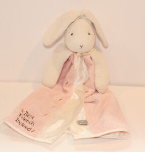 Bunnies by the Bay  Rabbit Baby Satin Security Blanket Lovey Best Friends Indeed