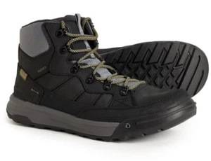 12 M OBOZ BURKE Mid Leather Waterproof Hiking Work Casual Boots New with Box - Picture 1 of 9