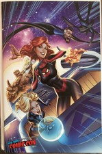 Very Hi $ ComicXposure Hot Mary Jane Variant Fantastic Four #15 Ding See Pics