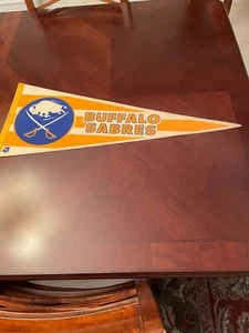 1980's Buffalo Sabres 30" NHL Pennant - EX - Picture 1 of 1