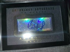 BO HORVAT /257 2015-16 Panini Anthology Autograph #AA28 Vancouver Canucks