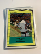MARK HOWIE 1991 ProCards Midland Angels PWE SHIP
