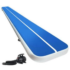 Everfit ATM6102MBLAP 20cm Thick Inflatable Air Track Mat - Blue