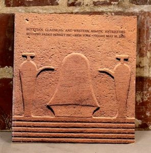 Sotheby's Auction Catalogue Egyptian Classical Western Asiatic Antiquities 1980 - Picture 1 of 5