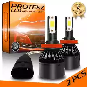 LED Headlight Kit 9005 HB3 6000K White Bulbs High Beam for HONDA CR-V 2015-2019 - Picture 1 of 12