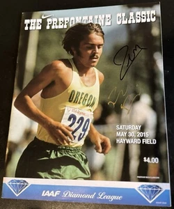 Prefontaine Classic program signed by Renaud Lavillenie and Ben Blankenship - Picture 1 of 2