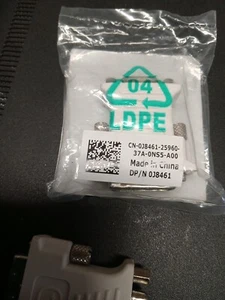 New Dell DVI to VGA Adapter 7P365 A00 DP/N 0J8461 - Picture 1 of 4