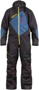 MEN'S ONE PIECE KIT YUKON BLACK/BLUE LG Windproof Waterproof Breathable 606764 - Picture 1 of 2
